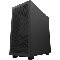 NZXT CM-H71FB-01 Computer Case - EATX, ATX Motherboard Supported - Mid-tower - Galvanized Cold Rolled Steel (SGCC), Steel, Tempered Glass - Black - 8