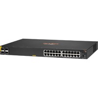 Aruba 6100 24 Ports Manageable Ethernet Switch - Gigabit Ethernet, 10 Gigabit Ethernet - 10/100/1000Base-T, 10GBase-X - 3 Layer Supported - Modular -