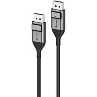 Alogic Ultra 2 m DisplayPort A/V Cable for Audio/Video Device, Computer, Notebook, Monitor - 1 - First End: 1 x DisplayPort 1.4 Digital Audio/Video -