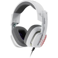 Logitech A10 Gen 2 Wired Over-the-head Stereo Gaming Headset - White - Binaural - Circumaural - 24 Ohm - 20 Hz to 20 kHz - 200 cm Cable - Microphone