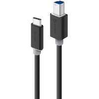 Alogic 1 m USB-C/USB-B Data Transfer Cable for Notebook, Computer, Printer, Docking Station, Chromebook - 1 - First End: 1 x USB 3.1 (Gen 1) Type C -