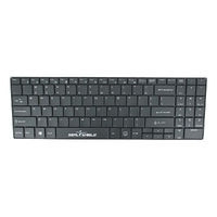 Seal Shield Cleanwipe SSKSV099BTV2 Keyboard - Wireless Connectivity - English (US) - Black - Scissors Keyswitch - Bluetooth - 3 - 99 Key - PC, Mac