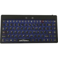 Seal Shield SW89G Keyboard - Cable Connectivity - USB Interface - English (US) - QWERTY Layout - White - 87 Key - PC