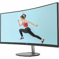 MSI Pro MP341CQ 34" Class UW-QHD Curved Screen LCD Monitor - 21:9 - 34" Viewable - Vertical Alignment (VA) - 3440 x 1440 - 1.07 Billion Colors - - 1