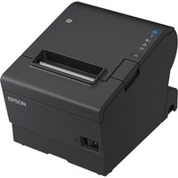 Epson TM-T88VII -612 Desktop Direct Thermal Printer - Monochrome - Receipt Print - Ethernet - USB - USB Host - With Cutter - Black - 500 mm/s Mono -