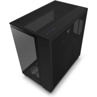 NZXT H9 Flow CM-H91FB-01 Computer Case - Mini ITX, Micro ATX, ATX Motherboard Supported - Mid-tower - Galvanized Cold Rolled Steel (SGCC), Tempered -