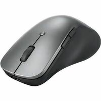 Lenovo Professional Mouse - Bluetooth - Optical - 6 Button(s) - 3 Programmable Button(s) - Storm Grey - Wireless - Rechargeable - 4000 dpi - Scroll -