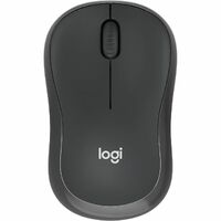 Logitech Silent M240 Mouse - Bluetooth - Optical - 3 Button(s) - 1 Programmable Button(s) - Graphite - 1 Pack - Wireless - 4000 dpi - Scroll Wheel -