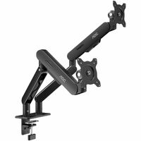 AOC AM420S DUAL MONITOR DESK ARM SILVER