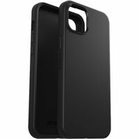 OtterBox Symmetry Case for Apple iPhone 14 Plus, iPhone 15 Plus Smartphone - Black - Retail - Drop Resistant, Bacterial Resistant - Plastic