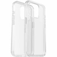 OtterBox Symmetry Case for Apple iPhone 15 Pro Smartphone - Clear - Retail - Bacterial Resistant, Drop Resistant - Plastic