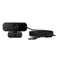 HP 430 Webcam - Full HD - 1920 x 1080 Video - Auto-focus - 85&deg; Angle - Tripod Mount - Microphone - Chromebook - Plug & Play,