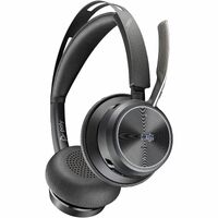 Poly Voyager Focus 2 Wired/Wireless On-ear, Over-the-head Stereo Headset - Black - Microsoft Teams Certification - Siri, Google Assistant - Binaural