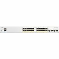 Cisco Catalyst 1200 C1200-24FP-4G 24 Ports Manageable Ethernet Switch - Gigabit Ethernet - 10/100/1000Base-T, 1000Base-X - 3 Layer Supported - 4 SFP