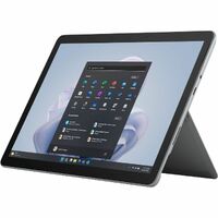 Microsoft Surface Go 4 Tablet - 10.5" - N200 Quad-core (4 Core) - 8 GB RAM - 128 GB Storage - Windows 11 Pro - Platinum - microSDXC Supported - 1920