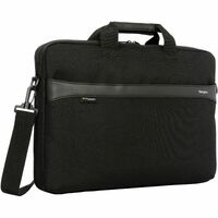 Targus GeoLite EcoSmart TSS984GL Carrying Case (Briefcase) for 38.1 cm (15") to 40.6 cm (16") Notebook, Document, File - Black - Water Resistant - -