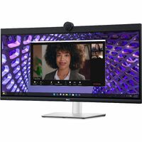 Dell P3424WEB 34" Class Webcam WQHD Curved Screen LED Monitor - 21:9 - 34.1" Viewable - In-plane Switching (IPS) Technology - LED Backlight - 3440 x