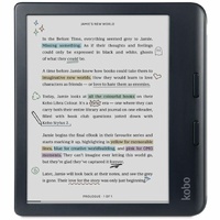 Kobo Libra Colour 7IN E Ink KaleidoTM 3 Color Display Kobo Stylus 2 Compatibility Waterproof Black