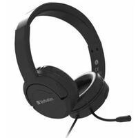 Verbatim Multimedia Headset with ANC Noise Cancelling Boom Mic -BLK