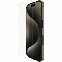 ScreenForce TemperedGlass Treated Screen Protector for iPhone 15 Pro