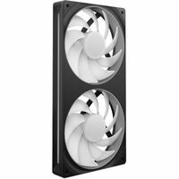 NZXT RF-U24HF-B1 Cooling Fan - Motherboard - 240 mm Maximum Fan Diameter - 2 x Fan(s) - 2127.2 L/min Maximum Airflow - 2400 rpm - Fluid Dynamic - - -