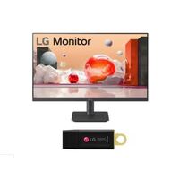 LG 25MS500-B 24.5 100HZ FHD IPS MONITOR PLUS 128GB USB FLASH DRIVE