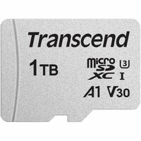 Transcend 1 TB Class 10/UHS-I (U3) V30 microSDXC - 100 MB/s Read - 85 MB/s Write - 5 Year Warranty