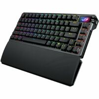 Asus ROG Azoth Extreme Gaming Keyboard - Wired/Wireless Connectivity - USB 2.0 Interface - RGB LED - Mechanical Keyswitch - Bluetooth/RF - 5.1 - 2.40