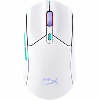 HyperX Pulsefire Haste 2 Core Gaming Mouse - Bluetooth - USB 2.0 Type A - Optical - 6 Button(s) - White - Wireless - 2.40 GHz -