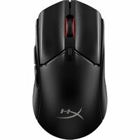 HyperX Pulsefire Haste 2 Core Gaming Mouse - Bluetooth - USB 2.0 Type A - Optical - Black - Wireless - 10 m - 2.40 GHz - 12000 d