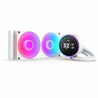 Kraken Elite 240 RGB V2 - 240mm AIO liquid cooler w/ Display and RGB Core Fan - Single Frame White