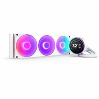 Kraken Elite 360 RGB V2 - 360mm AIO liquid cooler w/ Display and RGB Core Fan - Single Frame White