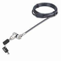 StarTech.com 3-in-1 Universal Laptop Lock 6.6ft, Master Keyed Locking Cable, Security Cable, Compatible w/Noble Wedge&reg;/Nano/K-Slot - 3-in-1 lock