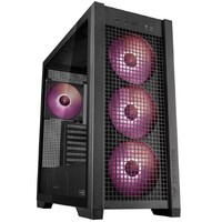 ASUS GT302 TUF GAMING ARGB Black ATX Mid Tower Case, Tempered Glass Compact Case, Mesh Panel,(BTF)