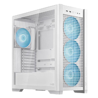 ASUS  GT302 TUF GAMING ARGB White ATX Mid Tower Case, Tempered Glass Compact Case, Mesh Panel,(BTF)