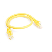 8Ware CAT6A Cable 0.25m (25cm) - Yellow Color RJ45 Ethernet Network LAN UTP Patch Cord Snagless