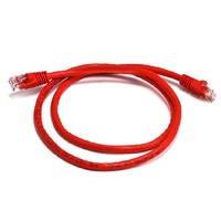 8Ware CAT6A Cable 1m - Red Color RJ45 Ethernet Network LAN UTP Patch Cord Snagless