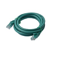 8Ware CAT6A Cable 2m - Green Color RJ45 Ethernet Network LAN UTP Patch Cord Snagless