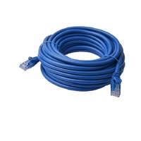 8Ware CAT6A 40m Blue RJ45 LAN Cable Snagless