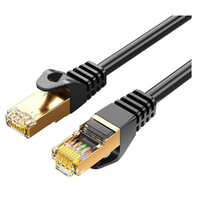 8Ware CAT7 Cable 3m - Black Color RJ45 Ethernet Network LAN UTP Patch Cord Snagless