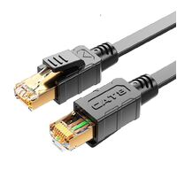 8Ware CAT8 1m Grey RJ45 LAN Cable Snagless