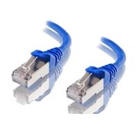 Astrotek CAT6A Shielded Ethernet Cable 1.5m Blue Color 10GbE RJ45 Network LAN Patch Lead S/FTP LSZH Cord 26AWG