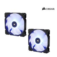 Corsair Air Flow 140mm Fan Low Noise Edition / Blue LED 3 PIN - Hydraulic Bearing, 1.43mm H2O. Superior cooling performance. TWI