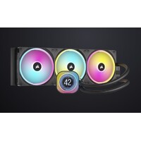 Corsair iCUE LINK H170i LCD AIO, 420mm Radiator with QX140 RGB fans spinning up to 2,000 RPM, Liquid CPU Cooler 2024