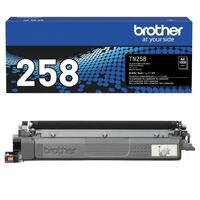 Brother TN-258BK BLACK TONER CARTRIDGE TO SUIT MFC-L8390CDW/MFC-L3760CDW/MFC-L3755CDW/DCP-L3560CDW/DCP-L3520CDW/HL-L8240CDW/HL-L3280CDW/HL-L3240CDW -