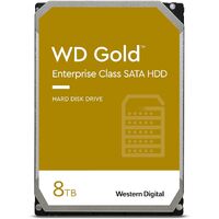 Western Digital 8TB WD 3.5' Gold Enterprise Class Internal Hard Drive - 7200 RPM Class, SATA 6 Gb/s, 256 MB Cache, - 5 Years Limited Warranty