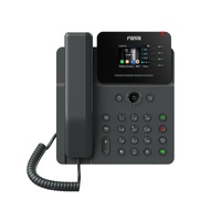 Fanvil V61W Prime Business Phone 2.4-inch color screen, HD audio, HAC, Wi-Fi. Bluetooth, PoE Support 6-way Audio conference, EHS