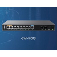 Grandstream GWN7003 Multi-WAN Gigabit VPN Router, Built-in Firewalls, 2x 2.5 Gigabit SFP Ports 9x Gigabit, 512MB RAM, 256MB Flash