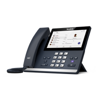 Yealink MP56 Microsoft IP Phone, Android 9, 7' 800x480 Capacitive Touch Screen, Built in BT, Dual Band WI-FI, USB, Dual Gigabit