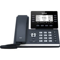 Yealink SIP-T53, 12 Line IP HD Phone, 3.7' 360 x 160 greyscale screen, HD voice, Dual Gig Ports, USB 2.0 Port, SBC Ready